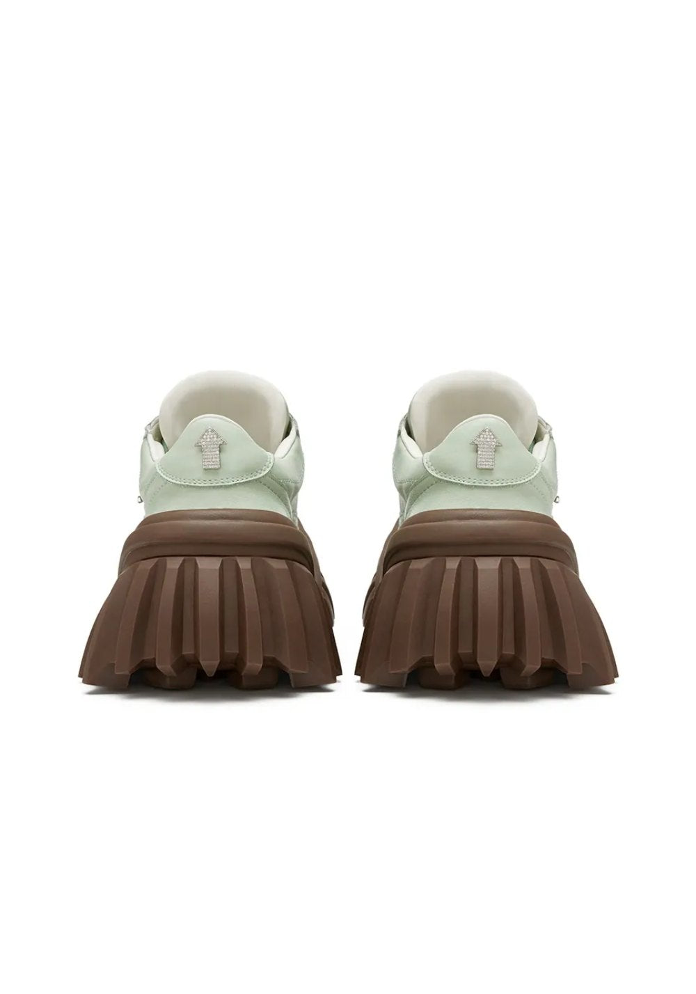 XMZY | Slytherin Platform Summer Loafers-Green&Brown - PSYLOS 1, XMZY | Slytherin Platform Summer Loafers-Green&Brown, Chunky Sneakers, XMZY•JAPAN, PSYLOS 1